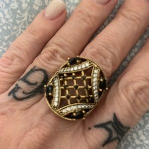 Turkish Bronze and Silver Ring!